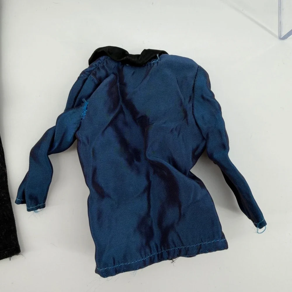 Vintage Ken's Barbie Midnight Blue Doll Clothes Outfit #1719 w/black Shoes